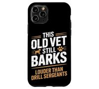 Ce vieux vétérinaire aboie encore plus fort Journée des anciens combattants Coque pour iPhone 11 Pro