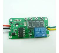 CE030_W DC 12 V multifonction auto-verrouillage relais PLC Cycle minuterie Module retardateur