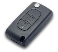 CE0536 3 Boutons Coffre Coque lé à Rabat Lame Compatible avec 207 308 | Compatible avec Peugeot 307 Partner Compatible avec Citroën Berlingo C4 C5 C6 Berlingo