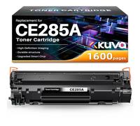 CE285A 85A Compatible Cartouches de Toner Remplacement pour HP LaserJet Pro P1102W P1102 M1132 M1217NFW M1212 M1212NF P1100 M1132MFP M1136 M1210 (Noir 1-Pack)