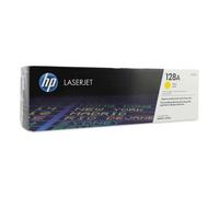 HP Cartouche de toner 128A (CE322A) Jaune authentique pour Color LaserJet CP1525/CM1415MFP