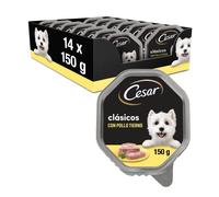 CEA Tarrina de la Nourriture Humide pour Chien au Poulet à la saveur de Paré (Paquet de 14 x 150g)