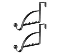 CeaBulo Crochets de porte extra solides pour accrocher des vêtements, serviettes, peignoirs, chapeaux, sacs, écharpes et plus encore