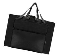 CeaBulo Petit sac de transport pour planche à dessin, sac de rangement pour artiste, dessin, affiche, croquis, Noir