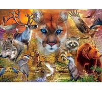 Ceaco - Animal Kingdom - Mammifères - Puzzle de 1000 pièces
