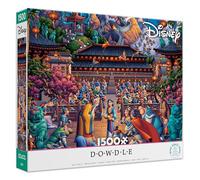 Ceaco - Disney - Dowdle - Mulan The Face in The Mirror - Puzzle de 1500 pièces pour adultes - Difficile et parfait pour les soirées de jeux - Puzzle fini taille 38,5 x 26,5 cm