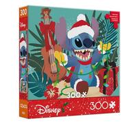 Ceaco - Disney - Lilo & Stitch - Holiday Stitch - Puzzle de 300 pièces pour adultes - stimulant et parfait pour les soirées de jeux - Puzzle fini de 54,5 x 38,1 cm