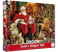 Ceaco Puzzle Vacances – Jouets magiques du Père Noël – 2000 pièces
