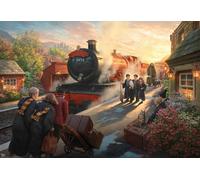 Ceaco - Silver Select - Harry Potter - Thomas Kinkade - Puzzle de 2000 pièces pour adultes - Puzzle stimulant parfait pour les soirées de jeu