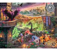 Silver Select - Disney - Thomas Kinkade - Maléfique - Puzzle de 1000 pièces