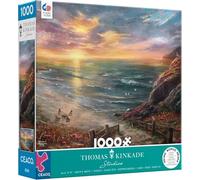 Ceaco - Thomas Kinkade - Beachside Gathering - Puzzle de 1000 pièces