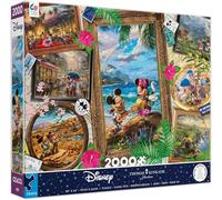 Ceaco - Thomas Kinkade - Disney - Collage de voyage - Puzzle de 2000 pièces