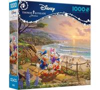 Ceaco - Thomas Kinkade - Disney - Donald & Daisy, A Ducky Afternoon - Puzzle de 1000 pièces