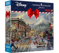 Ceaco - Thomas Kinkade - Disney - Holiday - Candy Cane Express - Puzzle de 1000 pièces