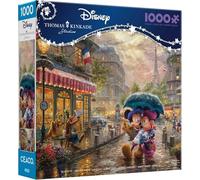Ceaco - Thomas Kinkade - Disney - Mickey et Minnie à Paris - Puzzle 1000 pièces