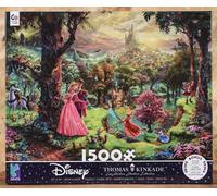 Ceaco Thomas Kinkade Disney Sleeping Beauty Jigsaw Puzzle - 1500 Pieces