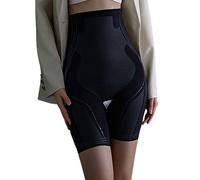 CEAeis Short de réparation de thérapie Infrarouge lointain en Soie de Glace, Short de Mise en Forme de réparation de Fibre ionique en Soie de Glace (Black,XL)