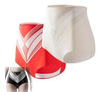 CEAeis Short Gainant en Fibre de Titane et Tourmaline, Short Gainant en Fibre de Titane, sous-vêtement de contrôle du Ventre pour Femme (2PC-F,Grand)