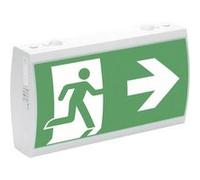 CEAG 40071349397 Eclairage LED dissue de secours montage au plafond, montage mural gauche, droite, en bas G