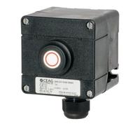 ceag ceag Bouton-poussoir GHG 411 8100 R0001 noir polyamide 16A 690V AC Quantité:1