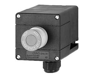ceag Ceag Sicherheitst. Bouton-poussoir à frappe M25 GHG 411 8100 R0002 Quantité:1