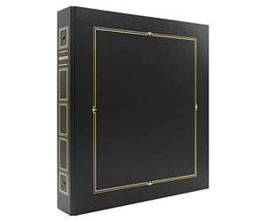 Ceanothe Album Photo 10x15 cm Pochette Noir Cordoue 400 Photos 80 Pages Couverture en Simili Cuir Autocollantes - Élégant et Durable Idéal Mariage Famille et Voyage -Fabriqué en France