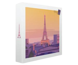 Ceanothe Album Photo Format 10x15cm Paris 200 Photos Illustré Tour Eiffel - Idéal pour Souvenirs Cadeau Voyage et Décoration - 100 pages en papier FSC- Fabriqué en France 100 pages FSC