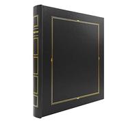 Album Photo Traditionnel Cordoue noir 600 Photos 10x15 cm Rouge foncé, Compatible 11,5x15 cm 100 pages Taille : 33.5x36 cm - Fabriqué en France