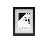 CADRE 18X24 OUV 13X18 MILAN NOIR