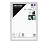 Ceanothe Cadre Photo 20x30 cm/A4 en Bois Blanc Essentiel