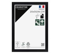 Ceanothe Cadre Photo 20x30 cm/A4 Gris Moderne et Elégant Convient au A4-Collection PRECIOUS Verre acrylique Incassable - Fabriqué en France