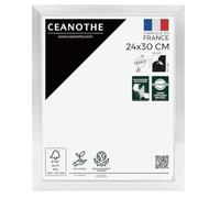 Ceanothe Cadre Photo 24x30 cm Acier Moderne et Elégant Convient au A4-Collection PRECIOUS Verre acrylique Incassable - Fabriqué en France