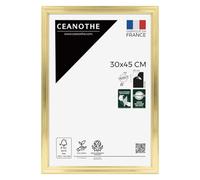 Ceanothe Cadre Photo 30x45 cm Doré pour Diplome Souvenirs Convient au de la Collection Julia Verre acrylique Incassable- Fabriqué en France