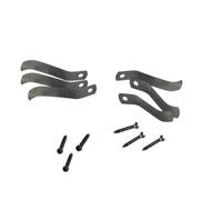 Ceanothe Lot de 6 tournettes à Visser Acier 60 mm - Fixation - Accroche - pour Dos Cadre Photo - Tableau - Encadrement - Décoration - Fabriqué en France