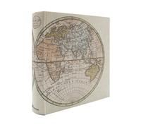 Album photo Ceanothe Map Monde 200 photos 11,5 x 15 100 pages Beige et Marron Beige/Marron E