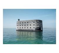 Ceanothe Tableau sur toile Fort Boyard 45x65 cm Décoration Murale Art Décoratif Muraux Peinture Imprimée en HD Salon Chambre Bureau Bois de Forêt FSC Fabriqué en France