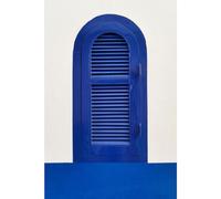 Tableau sur toile porte bleue 45x65 cm CEANOTHE Décoration Murale Art Décoratif Muraux Peinture Imprimée en HD Salon Chambre Bureau Fabriqué en France Bleu G