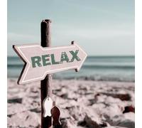 Ceanothe Tableau sur verre panneau relax 30x30 cm - Impression Image Haute Définition Pour Décoration Murale avec Finition Brillante Fabriqué en France