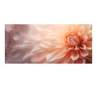 Ceanothe Tableau sur verre synthétique portrait pensée florale 65x145 cm Impression Image en Haute Définition Tableau mural décoratif Fabriqué en France