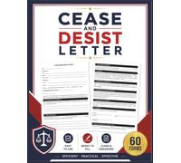 Cease and Desist Letter: Notice to Warn and Stop Persons / Organizations from Certain Violations