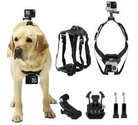 CEASELESLY 3 en 1 Ceinture de sécurité Chien Voiture,Iaisse de Course pour Chiens,Réglable en Ceinture Chien Absorbe Les Chocs élastique,Empêche la Conduite perturbée,Assure la sécurité (Noir H001)