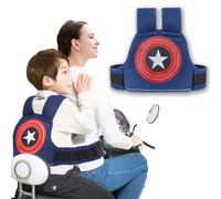 CEASELESLY Ceinture de Sécurité Moto pour enfants,Réglable Ceinture pour Enfants de Moto Haute Résistance Harnais Sécurité Harnais Sûreté Bébé Résistance Aux Chutes, pour Garçons Filles âgés de 2à10 A