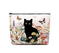 CEASQVAA Trousse de maquillage pour cheval - Cadeau pour femme - Pour amateur de chevaux - Sac de voyage équestre - Trousse de maquillage pour chevaux, cat3