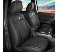 ceavoon Housses de siège Tacoma à Couverture complète pour Toyota Tacoma 2016-2023, 2022, 2021, 2020 à Cabine Double/Double SR, SR5, Limited, TRD Pro, TRD Sport, TRD Off-Road, Trail Special Edition