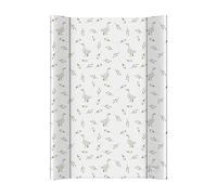 Ceba Baby® Matelas à Langer Bebe rigide 50x70 cm - 2 Coins - Matelas à Langer Lavable pour Filles et Garçons - Certifié Öko-Tex - oie - 70x50 cm