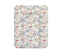 Ceba Baby® Matelas à Langer Bebe souple 70x50 cm - Matelas à langer epais lavable - pour garçons et filles - Certifié Öko-Tex - Imperméable - sorbier - 50x70 cm