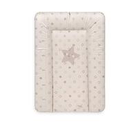 Ceba Baby® Matelas à Langer Bebe souple 70x50 cm - Matelas à langer epais lavable - pour garçons et filles - Certifié Öko-Tex - Imperméable - Beige - 50x70 cm