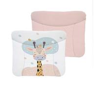 Ceba Baby® Matelas à Langer Bebe souple 72x75 cm - Matelas à langer epais lavable - pour garçons et filles - Certifié Öko-Tex - Imperméable - Girafe rêveuse 75x72 cm