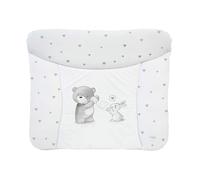Ceba Baby® Matelas à Langer Bebe souple 72x75 cm - Matelas à langer epais lavable - pour garçons et filles - Certifié Öko-Tex - Imperméable - Conversation d’amour 75x72 cm