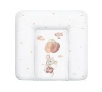 Ceba Baby® Matelas à Langer Bebe souple 72x75 cm - Matelas à langer epais lavable - pour garçons et filles - Certifié Öko-Tex - Imperméable - Souris - 75x72 cm